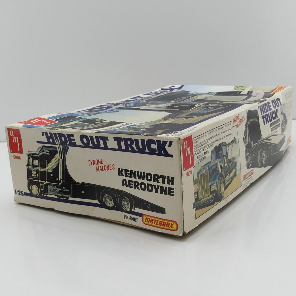 Matchbox AMT Tyrone Malone's Kenworth Aerodyne Hideout Truck 1/25 Model Kit - Picture 2 of 16